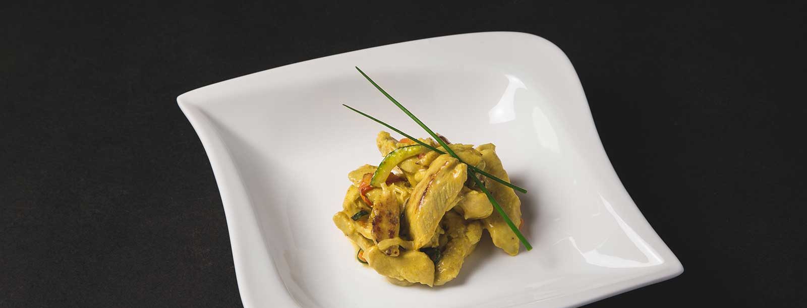 Currygeschnetzeltes vom Hähnchen - Feel Fine Food – Die Gastrofaktur